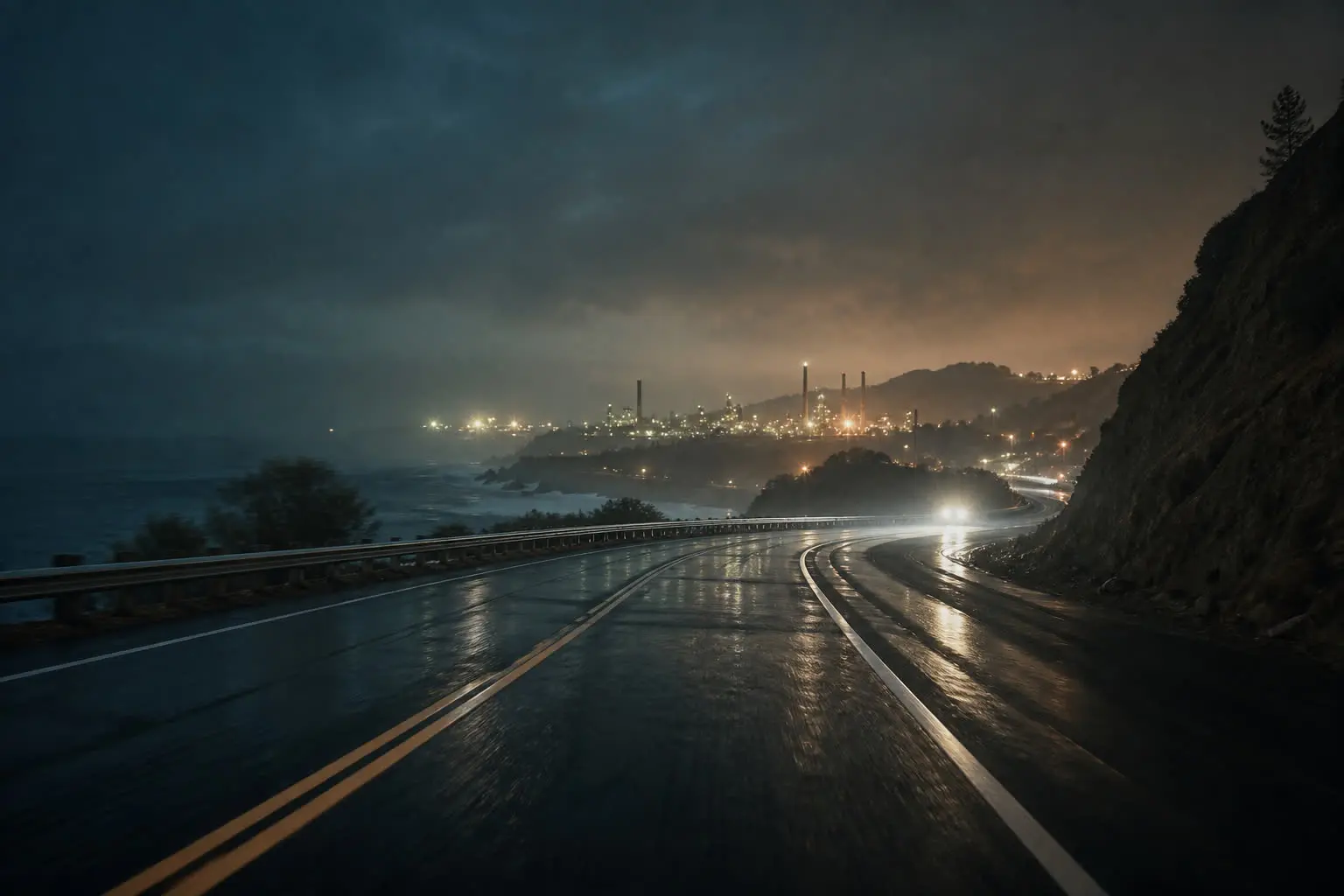 Night drive plate
